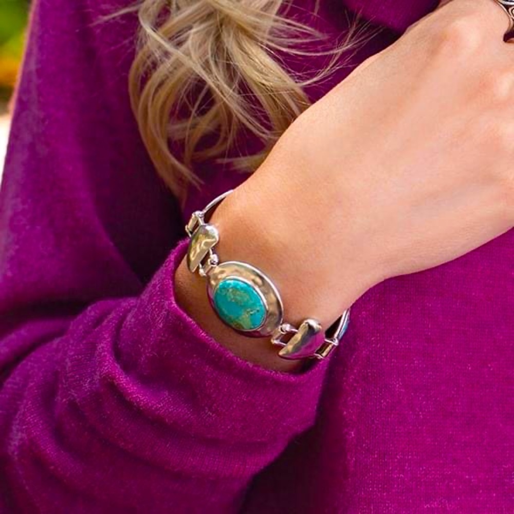 Grace & Heart G&H SANTA FE Bracelet .925 Sterling Silver & Turquoise